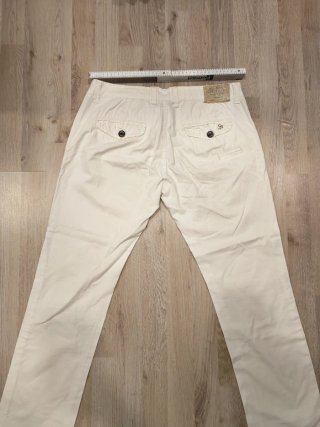 Pantaloni bianchi estivo cotone 13 anni