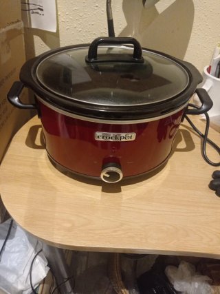 Olla Crockpot Roja