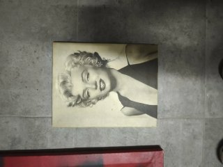 2 Quadri Marilyn Monroe su Carta
