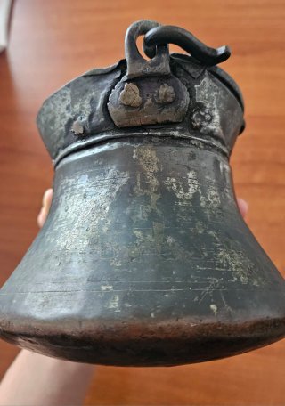 Paiolo/secchio in rame, antico