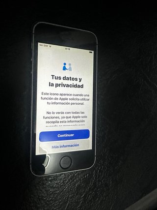iPhone SE 32GB Plata para piezas.