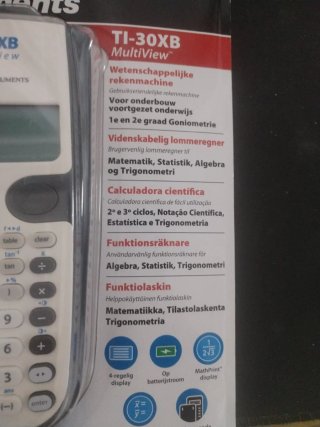 Calculadora Científica Texas TI-30XB MultiView