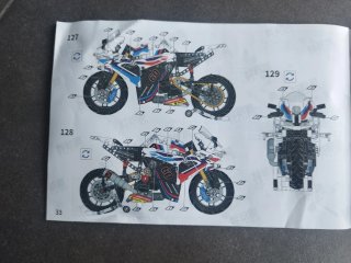 Réplica Lego Mota BMW M 1000 RR