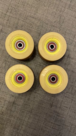 Ruedas Longboard Marca Olson edición Gnarlicante