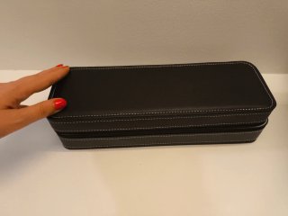 Custodia porta orologi 6 posti