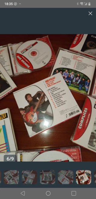Lote 5 CDs Pop Rock Español Varios Artistas