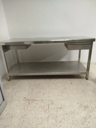 Mesa de trabajo acero inoxidable