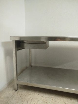Mesa de trabajo acero inoxidable