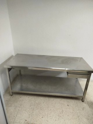 Mesa de trabajo acero inoxidable