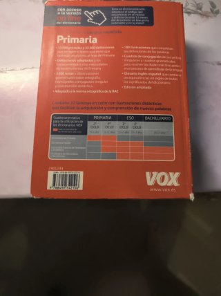 Diccionario Primaria lengua española