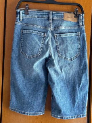 Bermudas Vaqueras Slim Mango