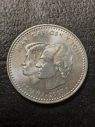 Moneda 12 Euros Tratado de Roma Europa,  plata