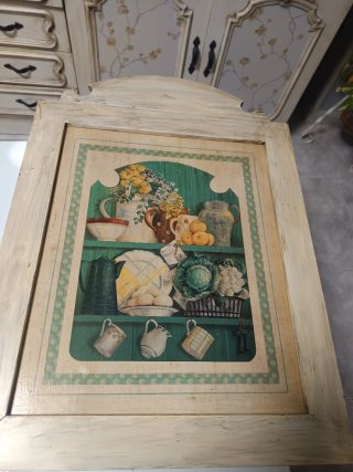 Cuadro Decorativo Cocina Madera