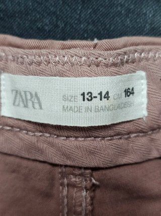 Pantalones Chino Zara Niños Talla 13-14