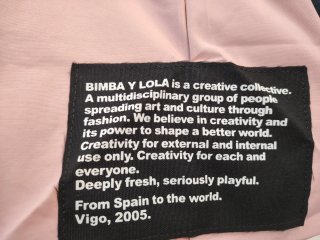Bolso Bimba Rosa y Amarillo