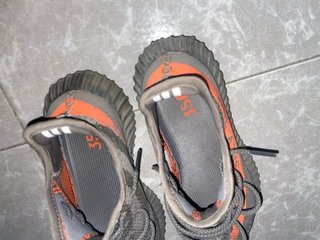 Adidas Yeezy 350 Boost V2 Gris Naranja