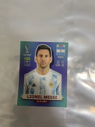 Messi Mundial Qatar 2022 Sticker