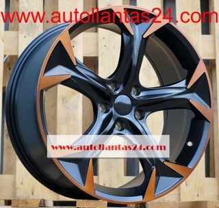 8801 JUEGO DE 4 LLANTAS SEAT CUPRA BLACK M r024545