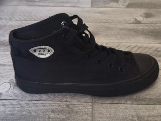 Zapatillas Mustang de lona negras