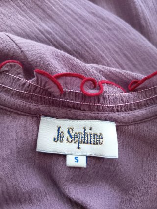 Vestido vintage malva Jo Sephine