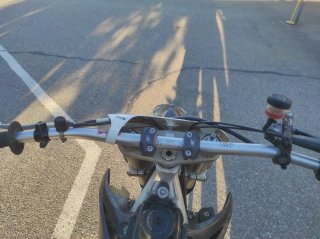 Honda CRF450 supermotard 2002