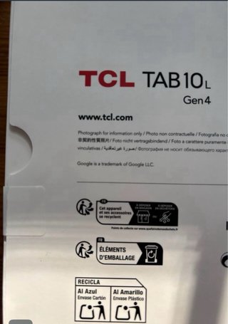 Tablet TCL TAB 10L Gen 4 in blu navy