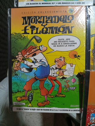 10 comics Mortadelo y filemon