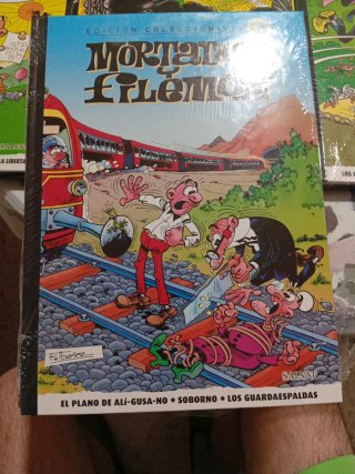 10 comics Mortadelo y filemon