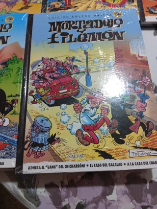 10 comics Mortadelo y filemon
