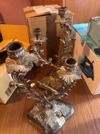Reloj de sobremesa bronce y mármol