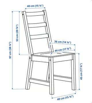 Mesa extensible ROSENTORP IKEA blanca com 4 sillas