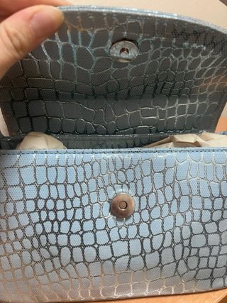 Bolso Vintage Ferchi Bags Gris Metalizado