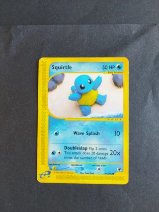 Carta Pokemon Squirtle 131/165 Expedition ENG