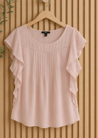 Blusa H&M rosa talla S