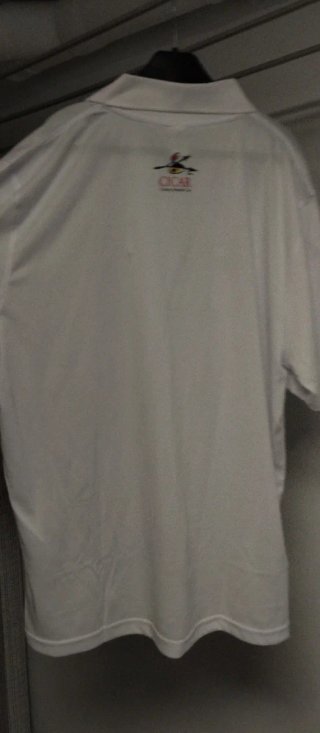 Camisa Polo Transpirable Blanca
