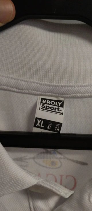 Camisa Polo Transpirable Blanca