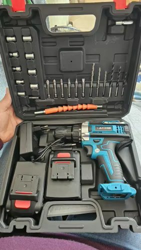 Taladro 21V 1600rpm con 2 baterias