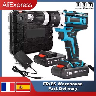 Taladro 21V 1600rpm con 2 baterias
