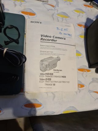 Videocámara Sony Handycam Hi8 XR