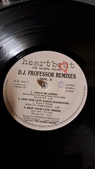Vinile Heartbeat The Global House DJ Frofessor