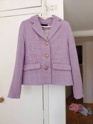 Americana blazer malva nueva con etiquetas