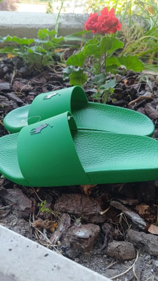 Chanclas Polo Ralph Lauren Verdes