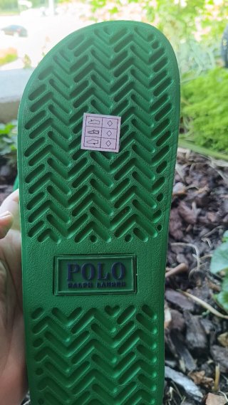 Chanclas Polo Ralph Lauren Verdes
