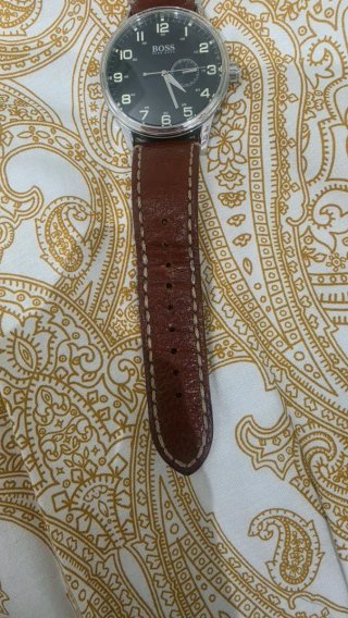 Reloj Hugo Boss Negro y Marrón