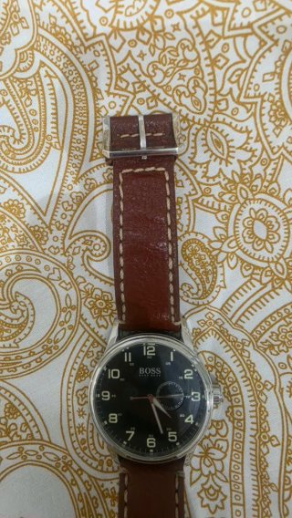 Reloj Hugo Boss Negro y Marrón