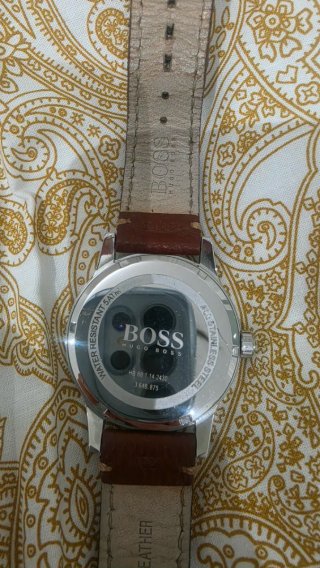 Reloj Hugo Boss Negro y Marrón
