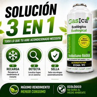 Kit completo de Mantenimiento para AC Coche R134