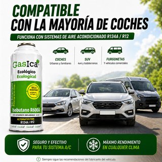 Kit completo de Mantenimiento para AC Coche R134