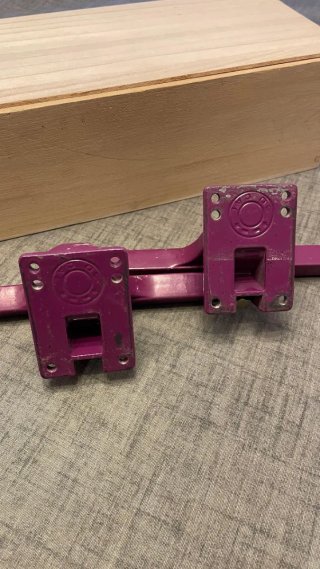 Ejes Caliber Trucks Morados