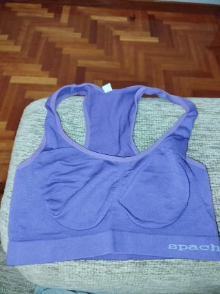 Sujetador deportivo Spach morado